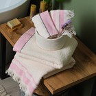 Полотенце махровое LoveLife «Муссон» 70х120 см, розовый, 100% хлопок, 500 гр/м2 - Фото 7