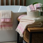 Полотенце махровое LoveLife «Муссон» 70х120 см, розовый, 100% хлопок, 500 гр/м2 - Фото 8