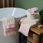 Полотенце махровое LoveLife «Муссон» 70х120 см, розовый, 100% хлопок, 500 гр/м2 - Фото 9