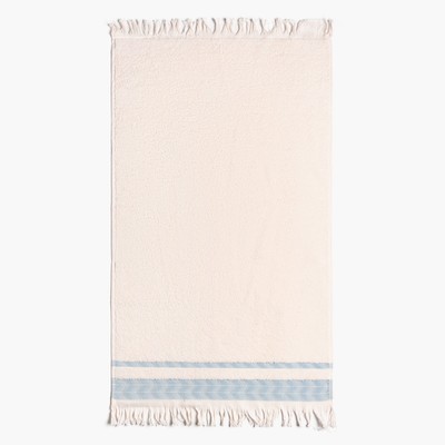 Полотенце махровое LoveLife «Муссон» 70×120 см, 100% хлопок, 500 г/м², голубое