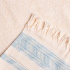 Полотенце махровое LoveLife «Муссон» 70×120 см, 100% хлопок, 500 г/м², голубое - Фото 5