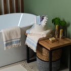 Полотенце махровое LoveLife «Муссон» 70х120 см, аквамарин, 100% хлопок, 500 гр/м2 - Фото 7