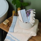 Полотенце махровое LoveLife «Муссон» 70×120 см, 100% хлопок, 500 г/м², голубое - Фото 8