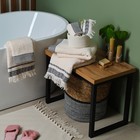 Полотенце махровое LoveLife «Муссон» 70х120 см, чёрный, 100% хлопок, 500 гр/м2 - Фото 6
