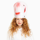 Карнавальная шляпа «Повар» с кровью и пауками - Фото 2