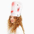 Карнавальная шляпа «Повар» с кровью и пауками - Фото 3