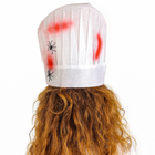 Карнавальная шляпа «Повар» с кровью и пауками 7450444