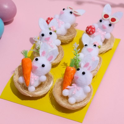 Декор «Кролик» (6 шт.)