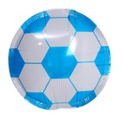 Парящий шар «Футбольный мяч», 45 см, цвет синий - фото 318840574