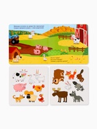 Магнитная книжка «Весёлые зверята» «Синий трактор» - Фото 11