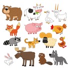 Магнитная книжка «Весёлые зверята» «Синий трактор» - Фото 7