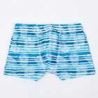 Плавки купальные для мальчика, цвет бирюзовый, рост 98 см - фото 9674952