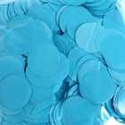 Конфетти для декора, глянец, диаметр 2 см, 50 г, цвет тиффани - фото 68903736