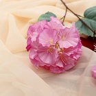 Цветы искусственные «Гортензия Розита», h=60 см, сиреневые 7510204