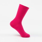 Носки неон, цвет розовый, размер 23-25 - фото 318841125