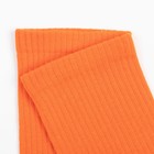 Носки неон, цвет оранжевый, размер 23-25 - Фото 3