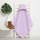 Полотенце уголок махровое Крошка Я 85х85 см, цвет лавандовый, 100% хлопок, 320 г/м 7730233