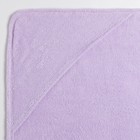 Полотенце уголок махровое Крошка Я 85х85 см, цвет лавандовый, 100% хлопок, 320 г/м 7730233