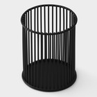 Сушилка для столовых приборов Доляна «Лофт», 8×8×10 см, цвет чёрный - фото 4619004