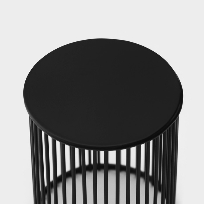Сушилка для столовых приборов Доляна «Лофт», 8×8×10 см, цвет чёрный - фото 1907422805