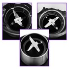 Кухонный комбайн Kitfort КТ-1395, 800 Вт, 1.5 л, серебристый - фото 51544006