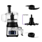 Кухонный комбайн Kitfort КТ-1395, 800 Вт, 1.5 л, серебристый - фото 51544008