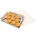 Коробочка для печенья, "Джентельмену", 22 х 15 х 3 см (комплект 5 шт) - фото 22790004