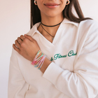 Силиконовый браслет «Светящийся» романтика, набор 10 шт., цвет МИКС, 6 см - Фото 2