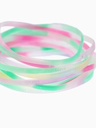 Силиконовый браслет «Светящийся», набор 10 шт. МИКС, 6 см 7461892