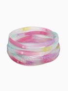 Силиконовый браслет «Светящийся», радость, набор 10 шт. цвет МИКС, 6 см - Фото 2