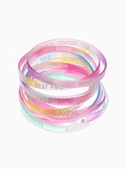 Силиконовый браслет «Светящийся» вспышка, набор 10 шт., цвет МИКС, 5.7 см (комплект 2 шт) - фото 68100478