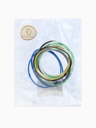 Силиконовый браслет «Классика», набор 10 шт., МИКС, 6.5 см - Фото 3