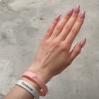 Силиконовый браслет «Единорог», набор 2 шт., цвет бело-розовый, 6 см - Фото 2