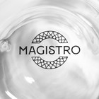 Стопка стеклянная с двойными стенками Magistro «Поль Квадро», 80 мл, 7,5×8 см - фото 4349802