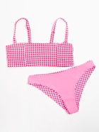 Купальник женский раздельный MINAKU цвет розовый, размер 46 - Фото 12