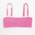 Купальник женский раздельный MINAKU цвет розовый, размер 52  (артикул 7374165)  большой выбор товаров оптом и в розницу по низким ценам с доставкой