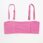 Купальник женский раздельный MINAKU цвет розовый, размер 52  (артикул 7374165)  большой выбор товаров оптом и в розницу по низким ценам с доставкой