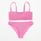 Купальник женский раздельный MINAKU цвет розовый, размер 52  (артикул 7374165)  большой выбор товаров оптом и в розницу по низким ценам с доставкой