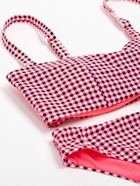 Купальник женский раздельный MINAKU цвет красный, размер 46 - Фото 11