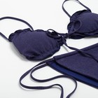 Купальник женский раздельный MINAKU цвет синий, размер 48 - Фото 8