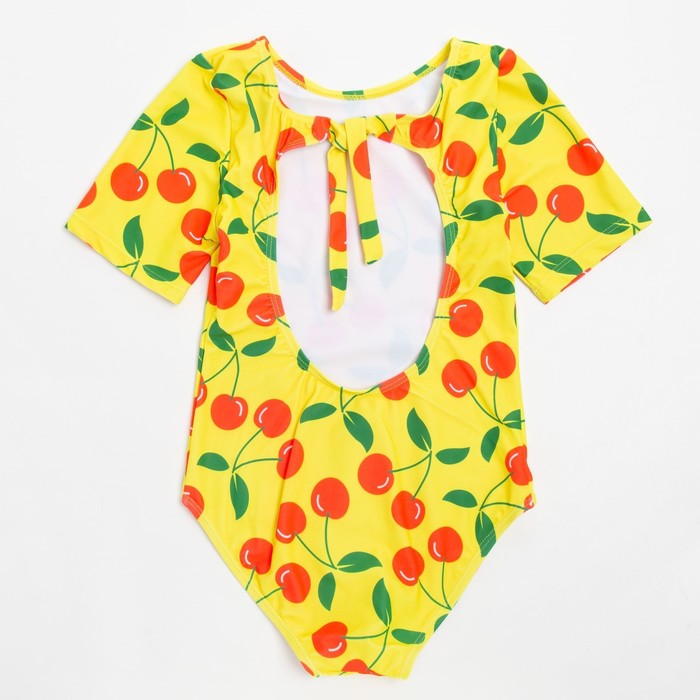 Купальник детский MINAKU «Вишенки», рост 122-128 см