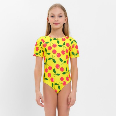 Купальник детский MINAKU «Вишенки», рост 128-134 см
