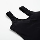 Купальник слитный Basic MINAKU, цвет чёрный, размер 44 - фото 3755366