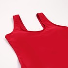 Купальник женский слитный Basic MINAKU цвет бордо, размер 44 - фото 3871410