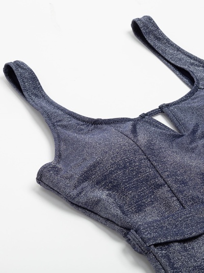 Купальник женский слитный MINAKU, цвет синий размер 50