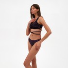 Купальник раздельный MINAKU, цвет фиолетовый, размер 42 - фото 68100501