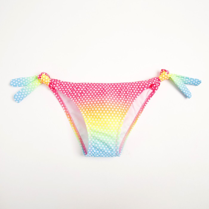 Плавки купальные для девочек MINAKU в горох, рост 86-92 см - Фото 1