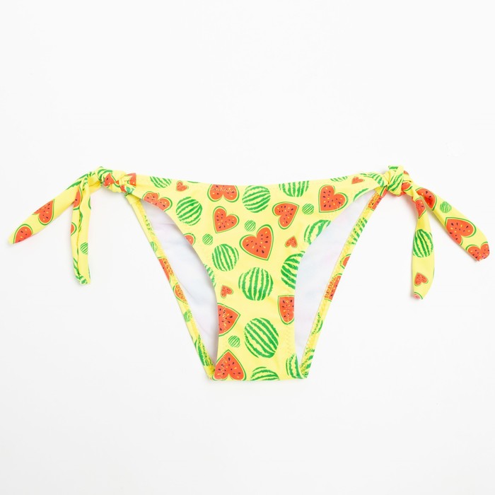 Плавки купальные для девочек MINAKU на завязках, рост 98-104 см - Фото 1