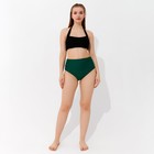 Плавки купальные женские MINAKU завышенные, цвет зелёный, размер 54 - Фото 4