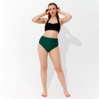 Плавки купальные женские MINAKU завышенные, цвет зелёный, размер 54 - Фото 7